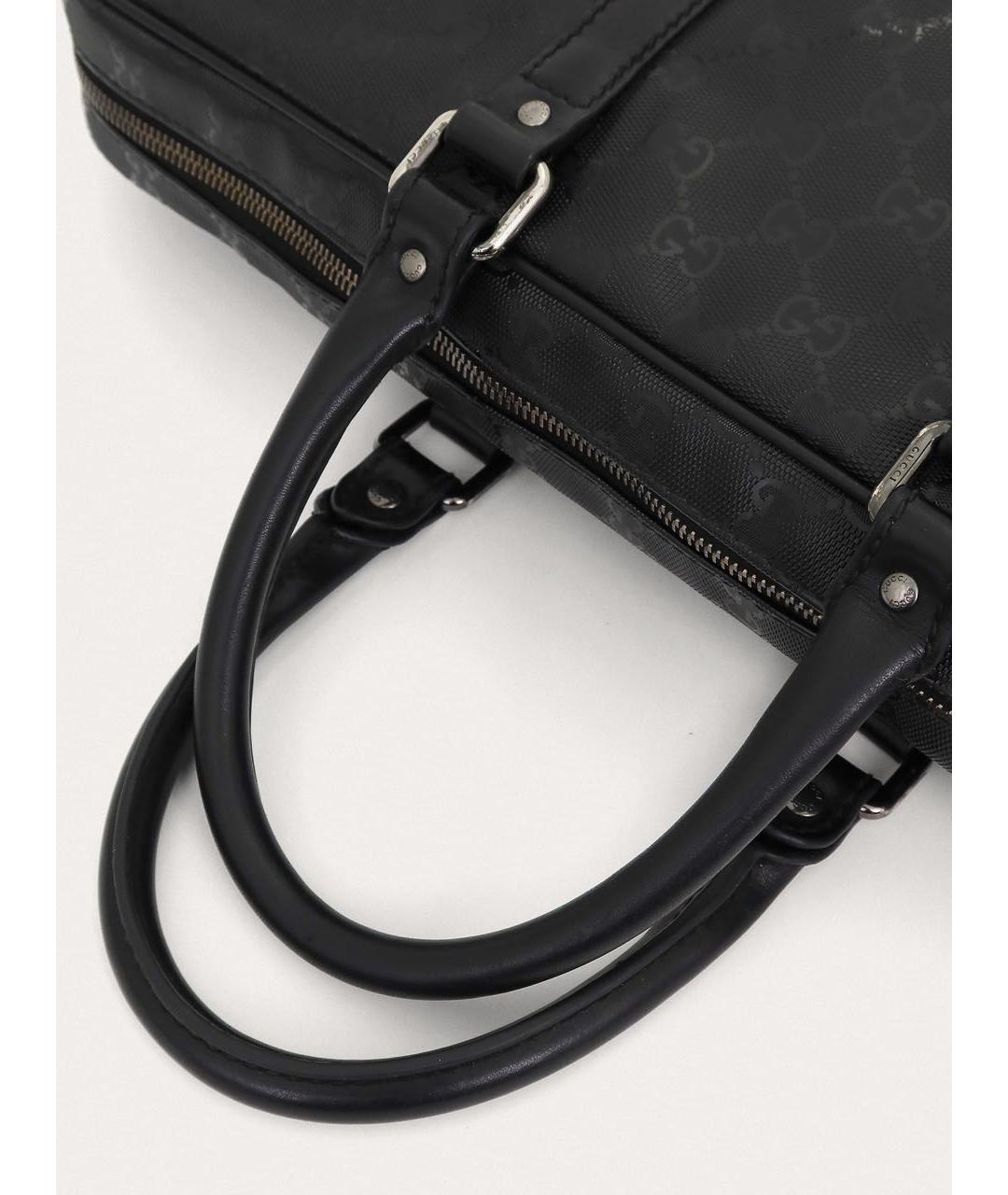 GUCCI Черный портфель, фото 7