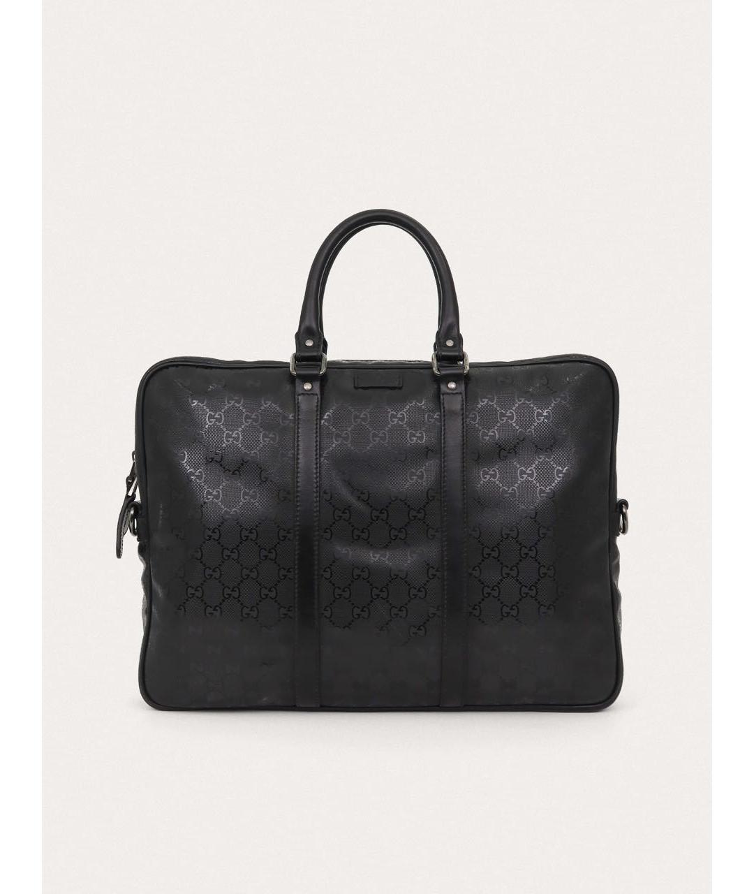 GUCCI Черный портфель, фото 9