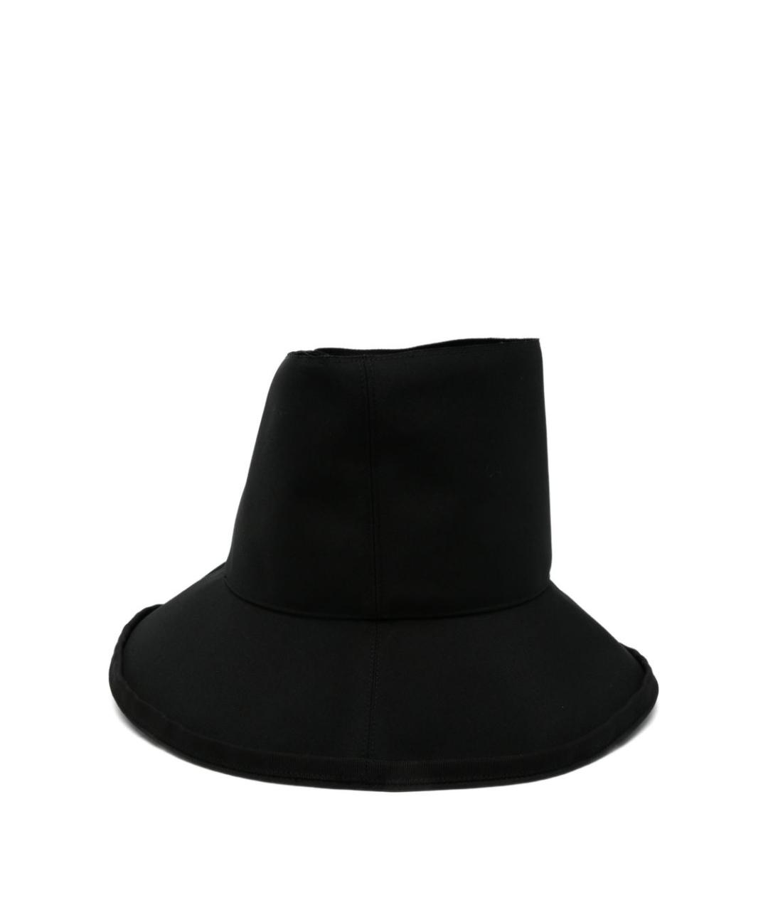 COMME DES GARÇONS Черная шерстяная шляпа, фото 3