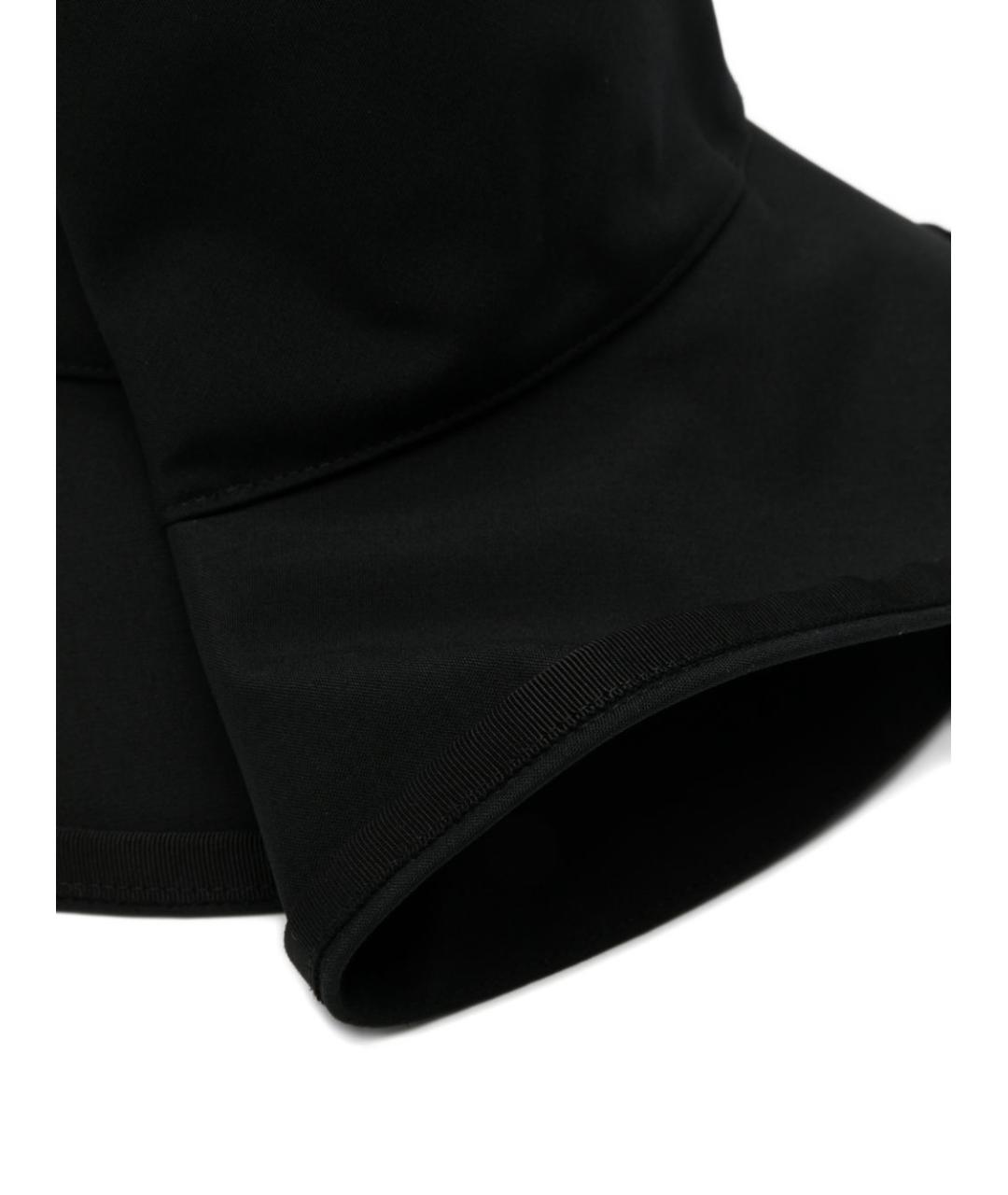 COMME DES GARÇONS Черная шерстяная шляпа, фото 2