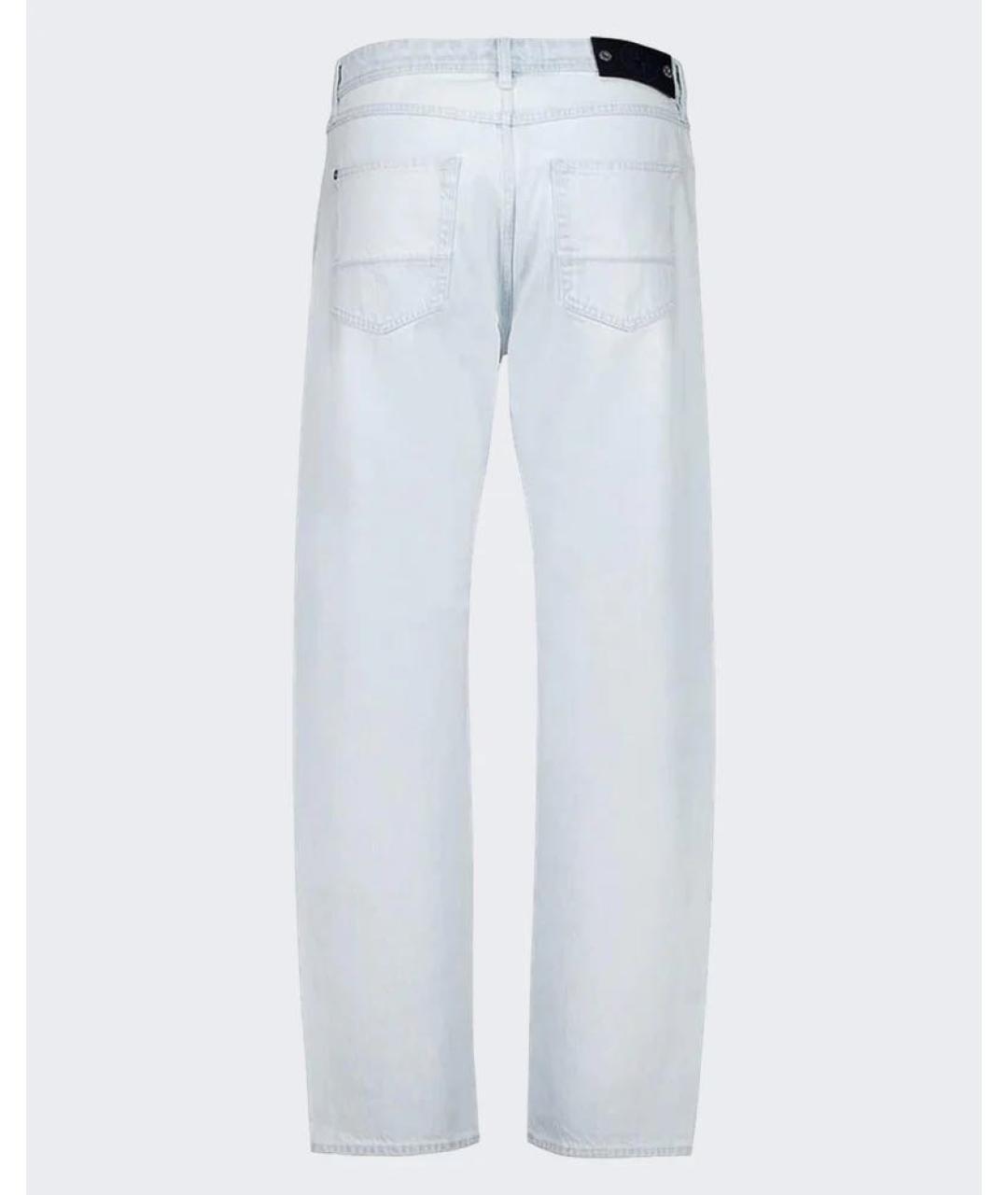 STONE ISLAND Хлопковые прямые джинсы, фото 2