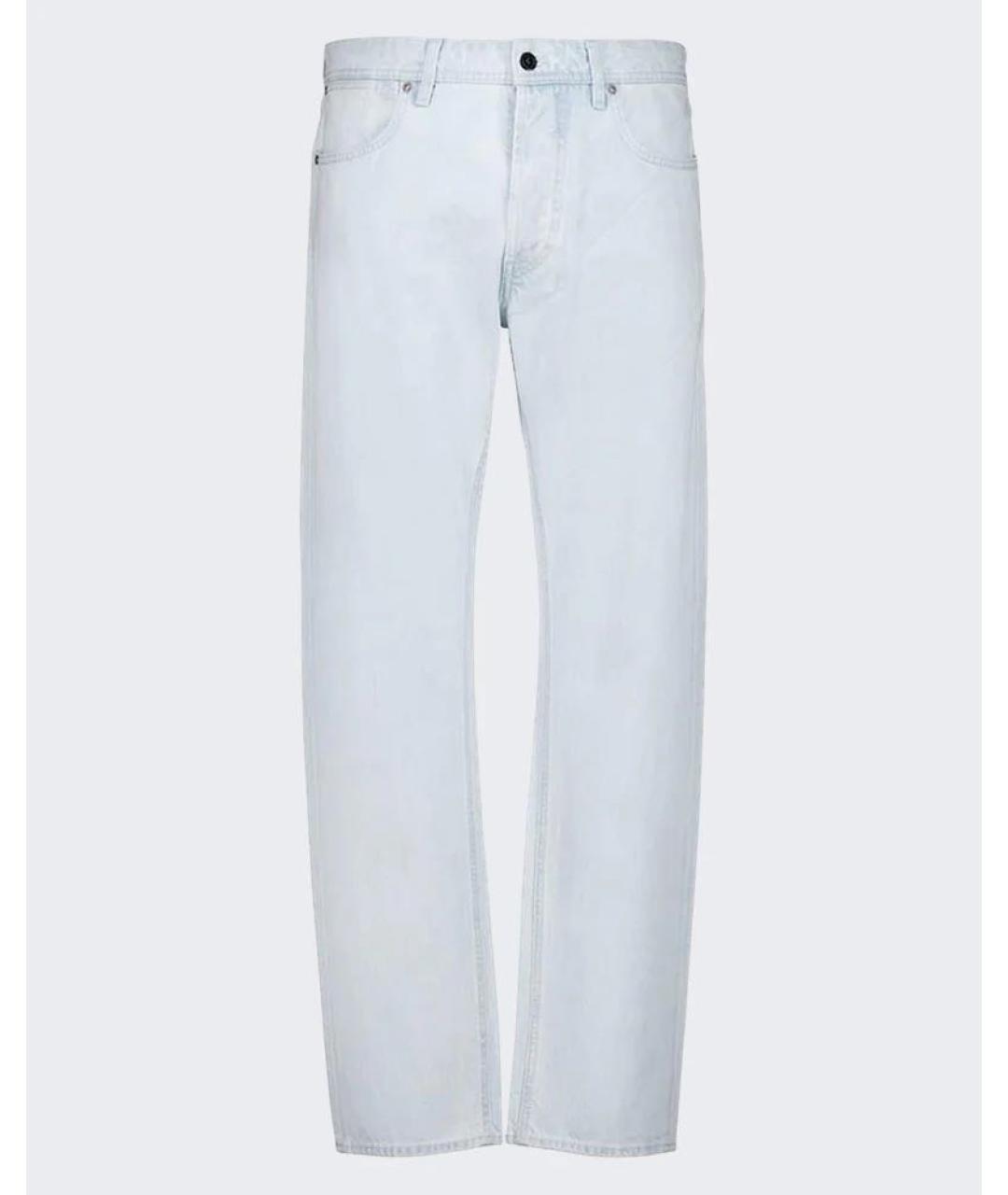 STONE ISLAND Хлопковые прямые джинсы, фото 3