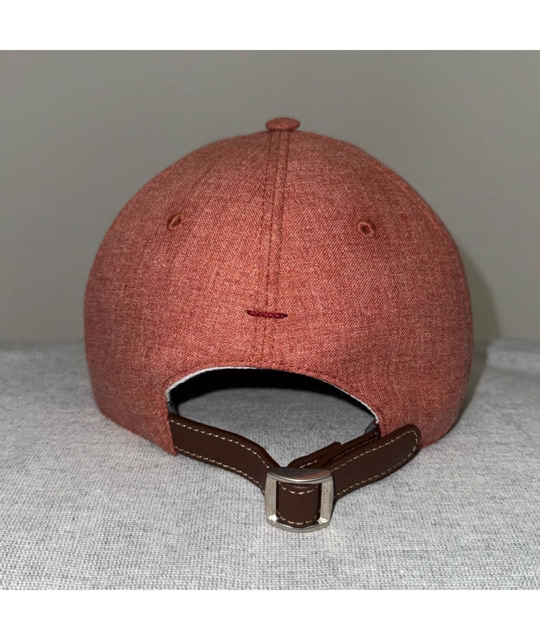 BRUNELLO CUCINELLI Красная кепка/бейсболка, фото 4