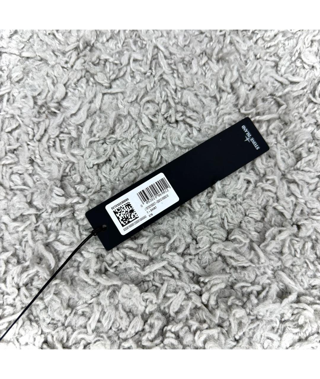 STONE ISLAND Бежевая футболка, фото 4