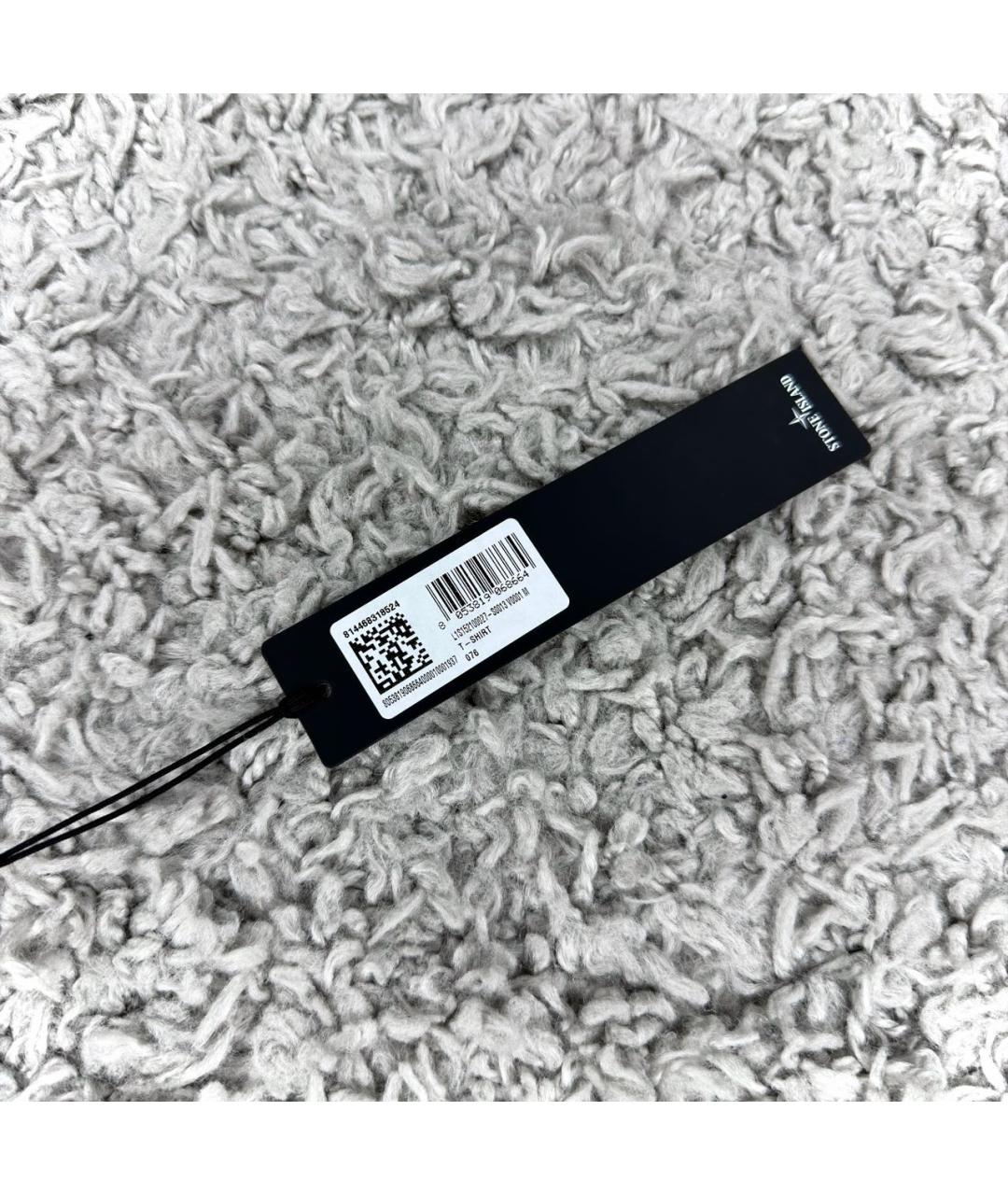 STONE ISLAND Белая футболка, фото 4