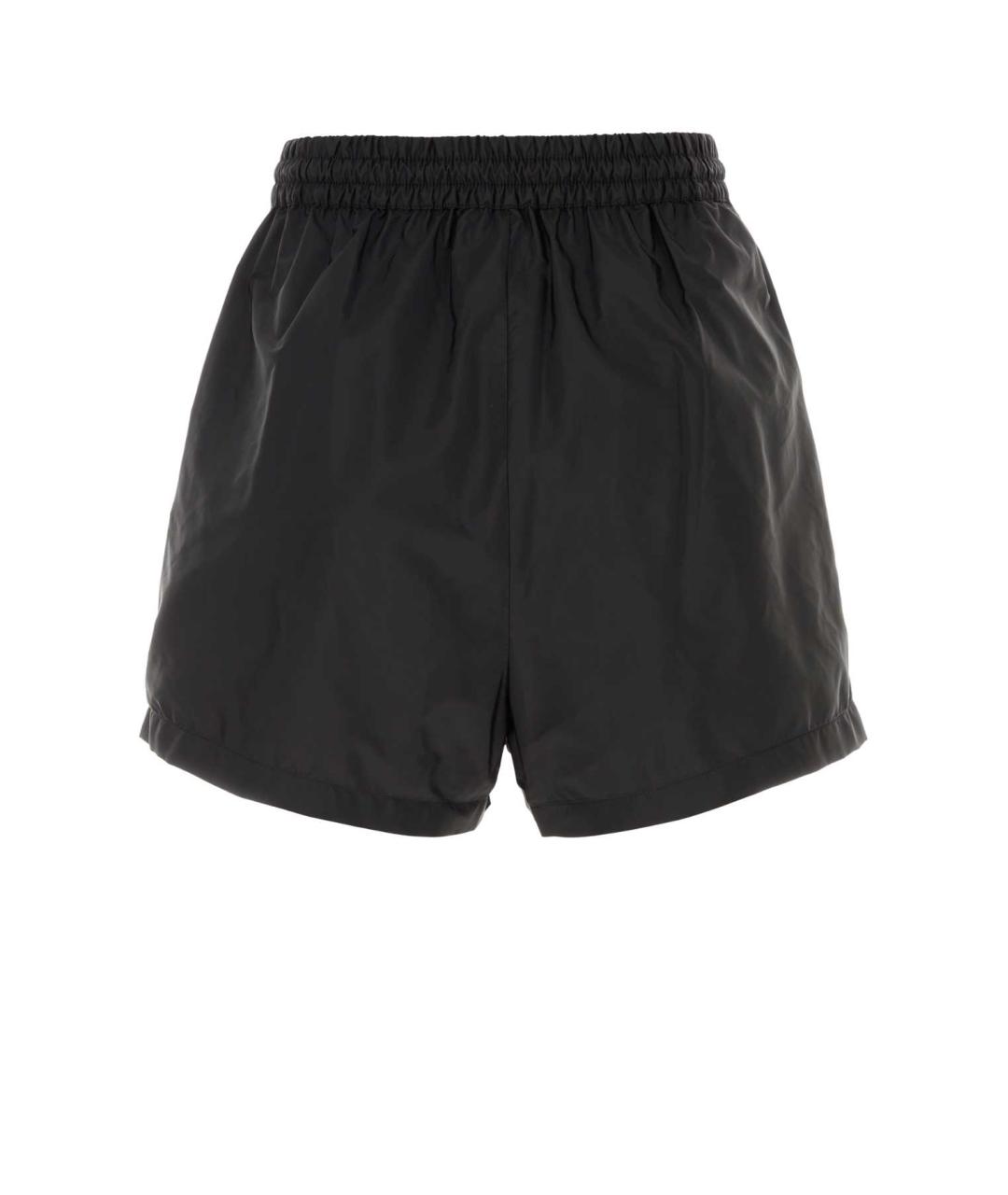 PRADA Черные полиамидовые шорты, фото 2