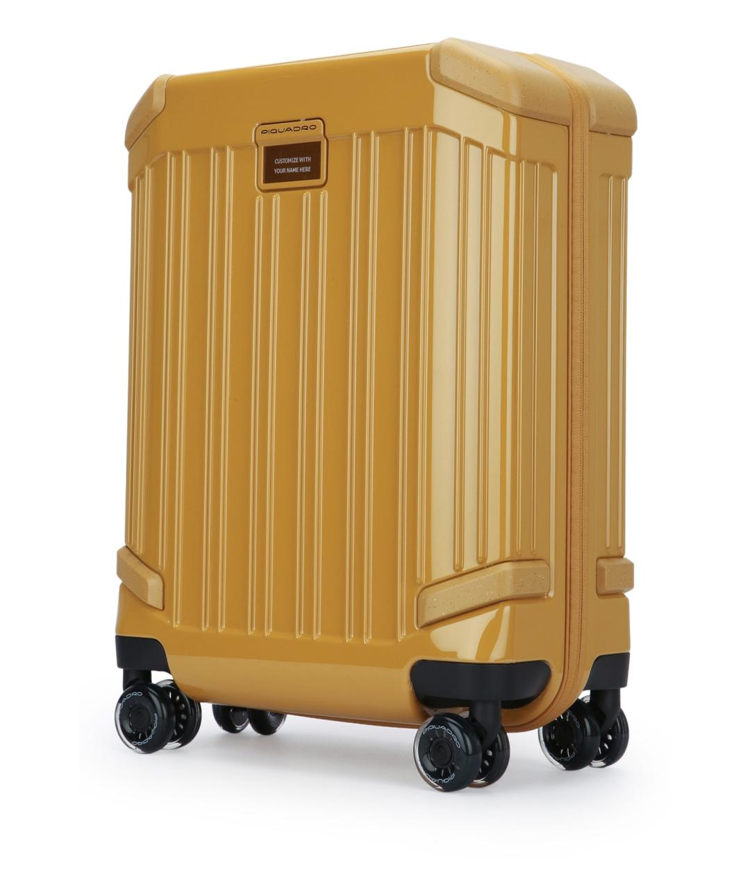 PIQUADRO Желтый чемодан, фото 2