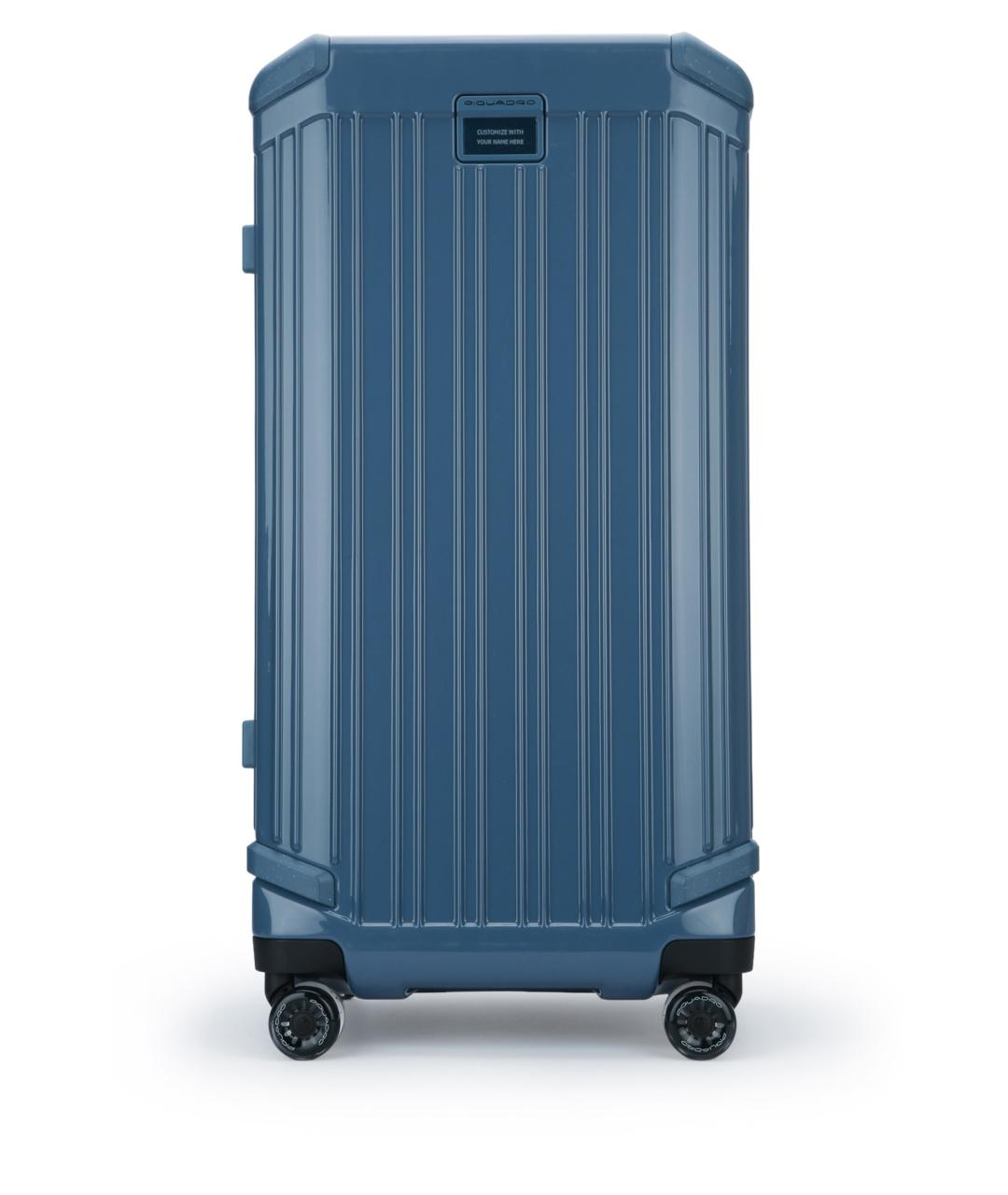 PIQUADRO Синий чемодан, фото 1