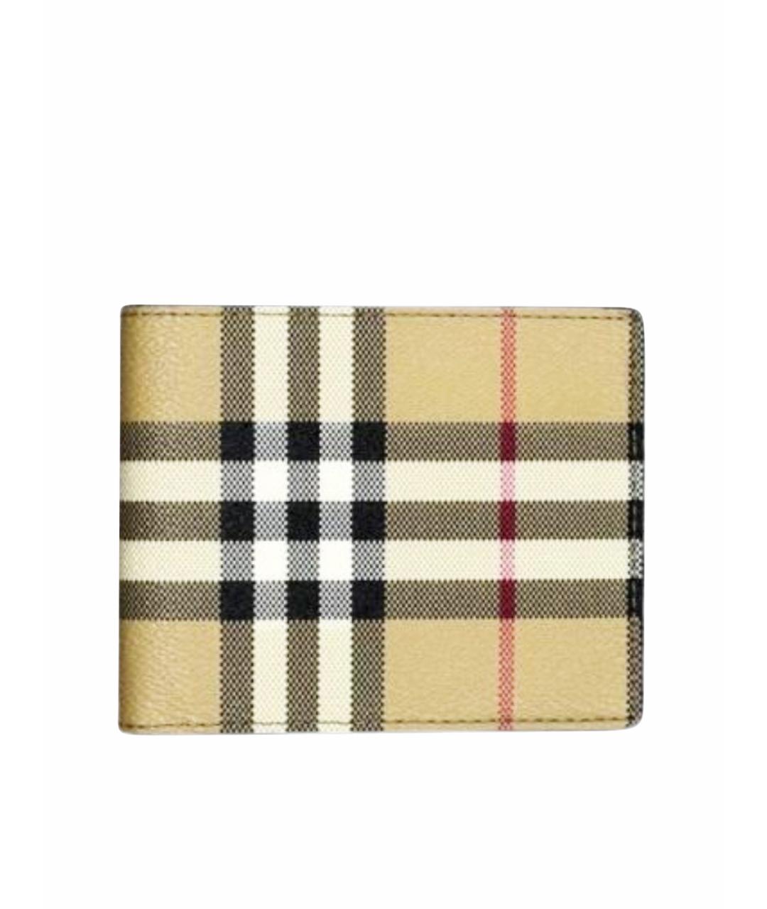 BURBERRY Бежевый кошелек, фото 1