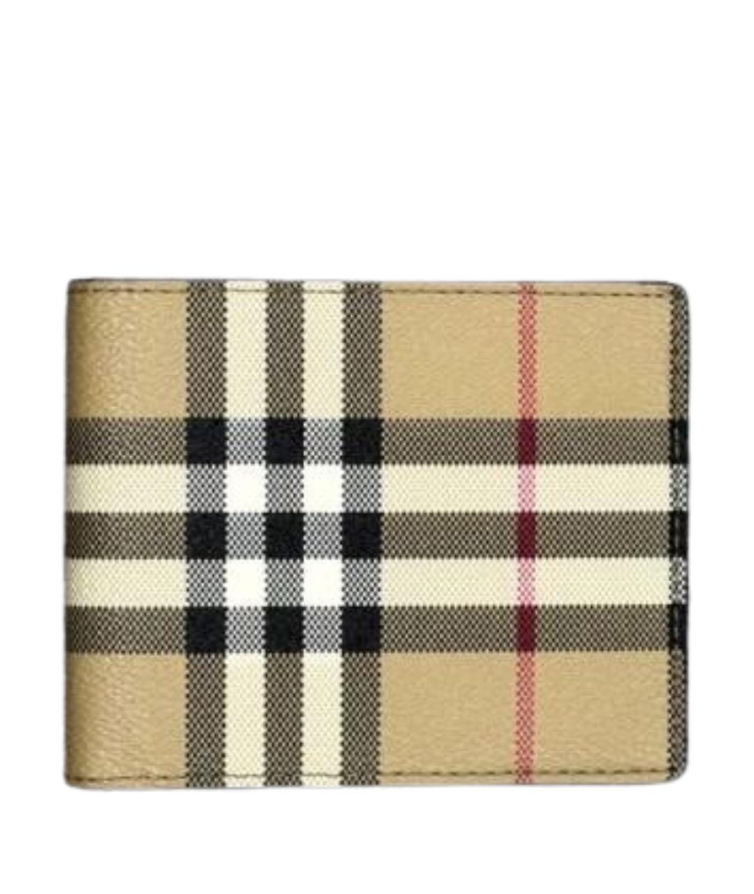 BURBERRY Бежевый кошелек, фото 5