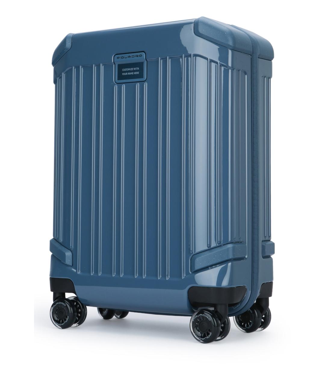PIQUADRO Синий чемодан, фото 2