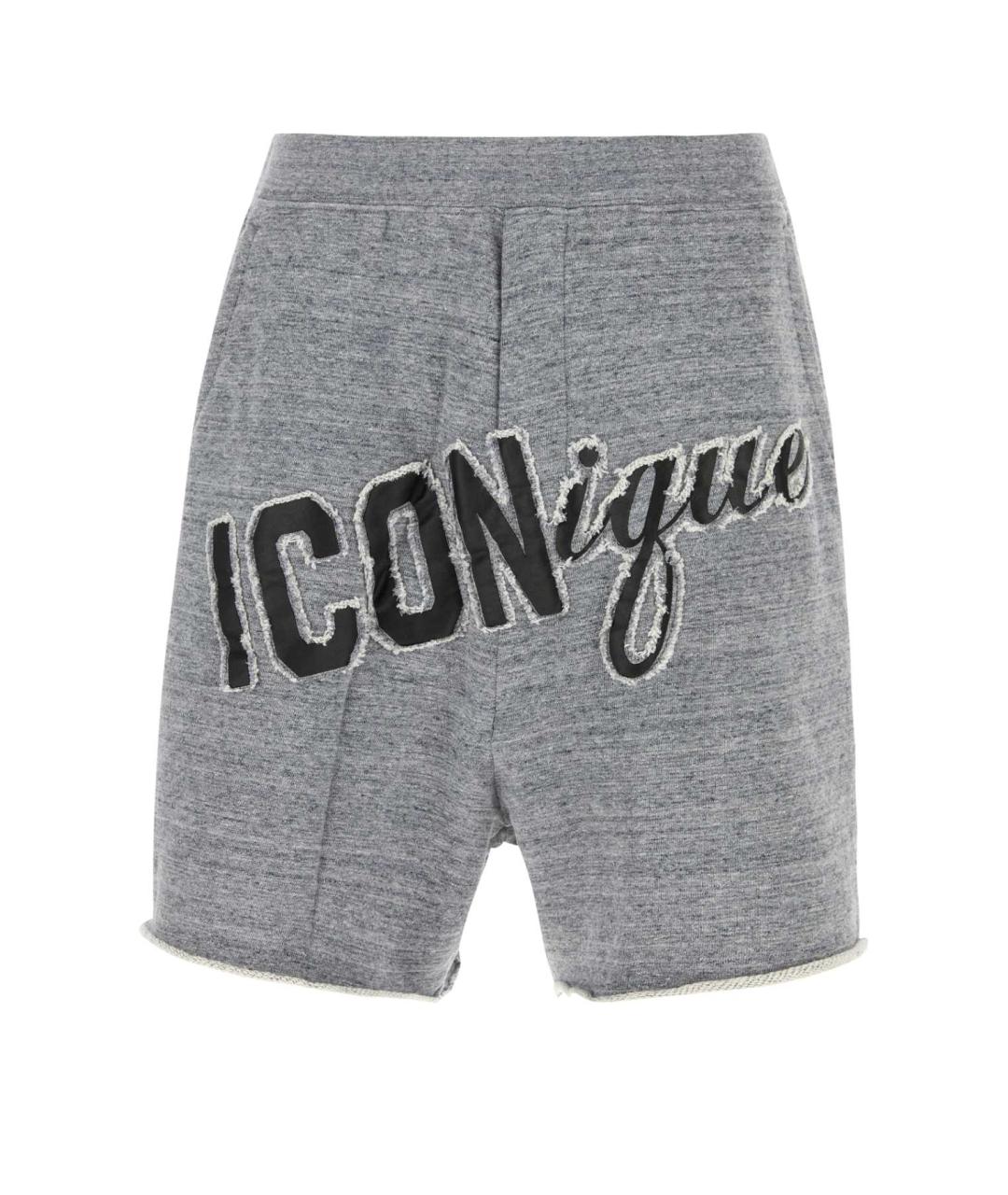 DSQUARED2 Серые шорты, фото 1