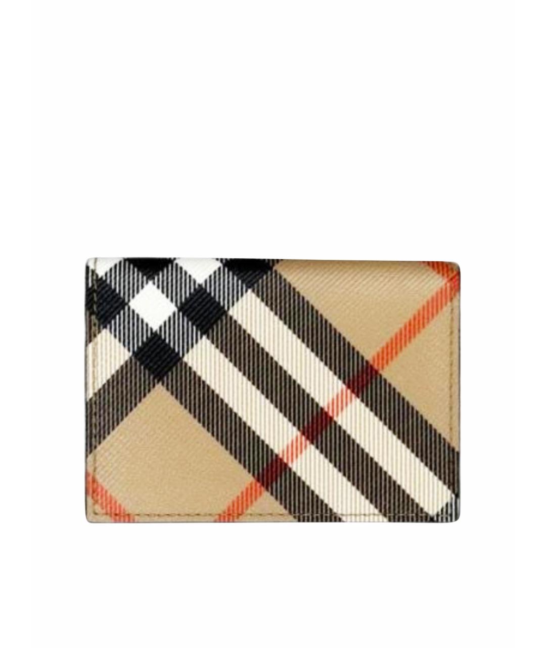 BURBERRY Бежевый кардхолдер, фото 1
