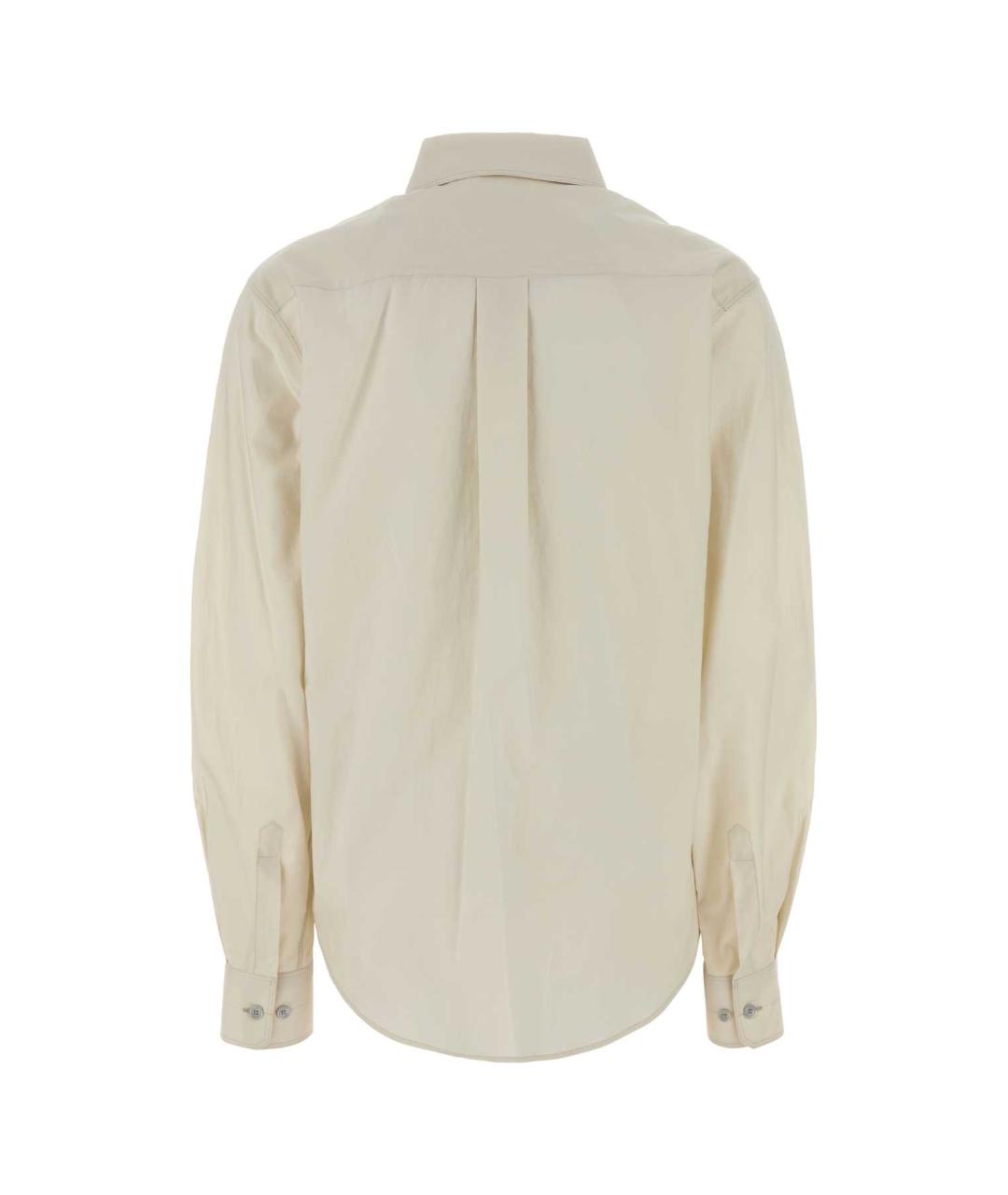 LEMAIRE Белая хлопковая рубашка, фото 2