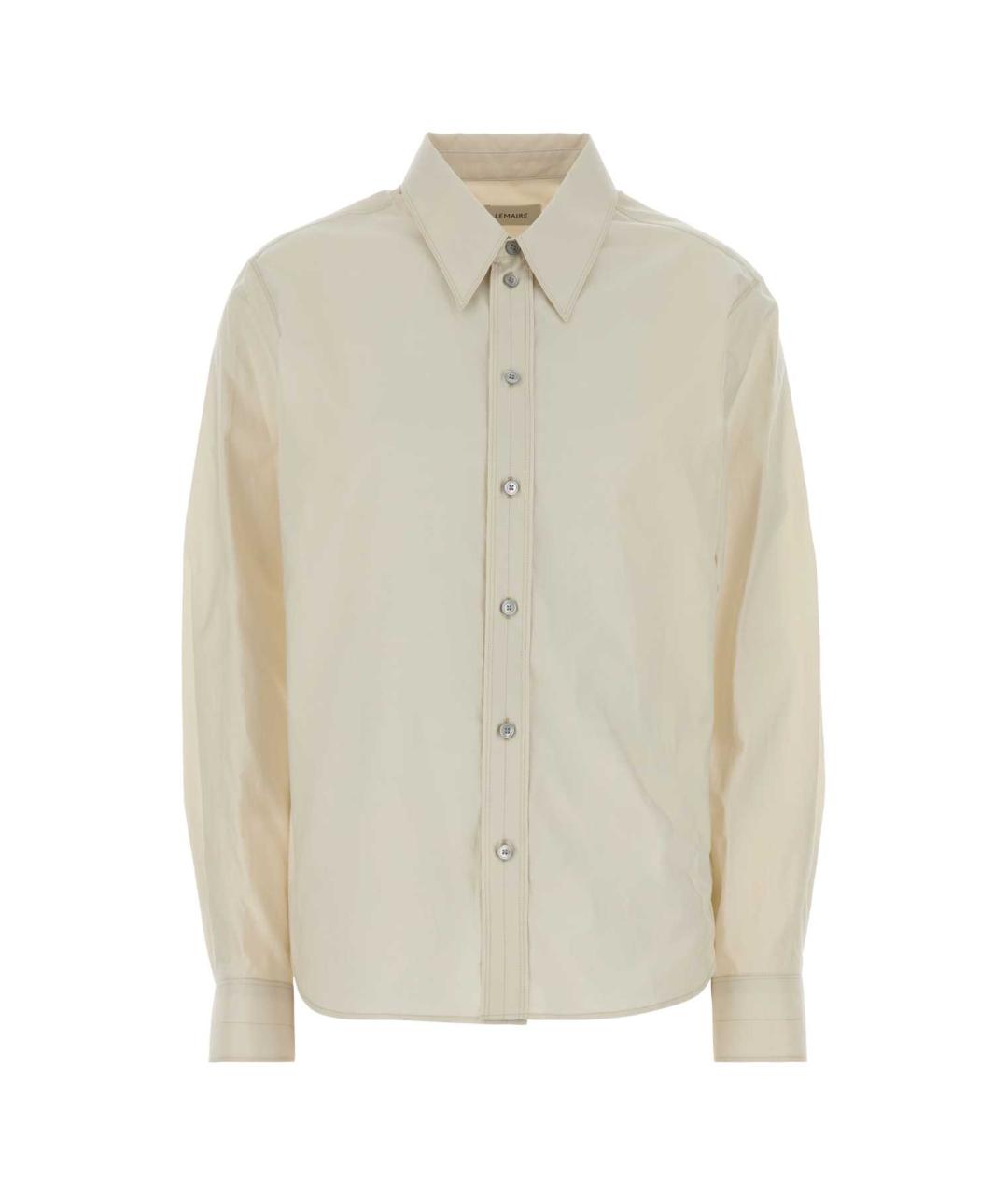 LEMAIRE Белая хлопковая рубашка, фото 1