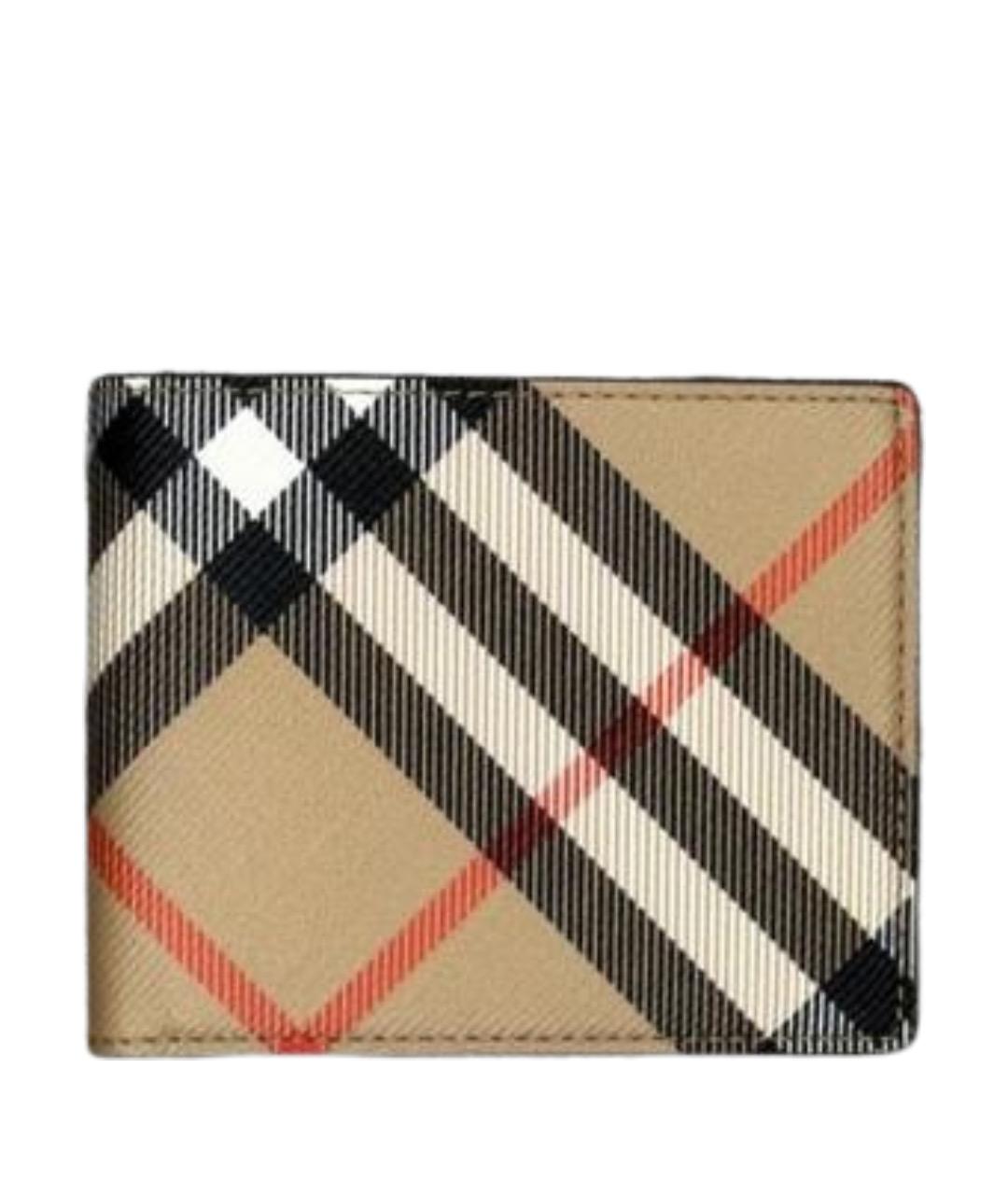 BURBERRY Бежевый кошелек, фото 5