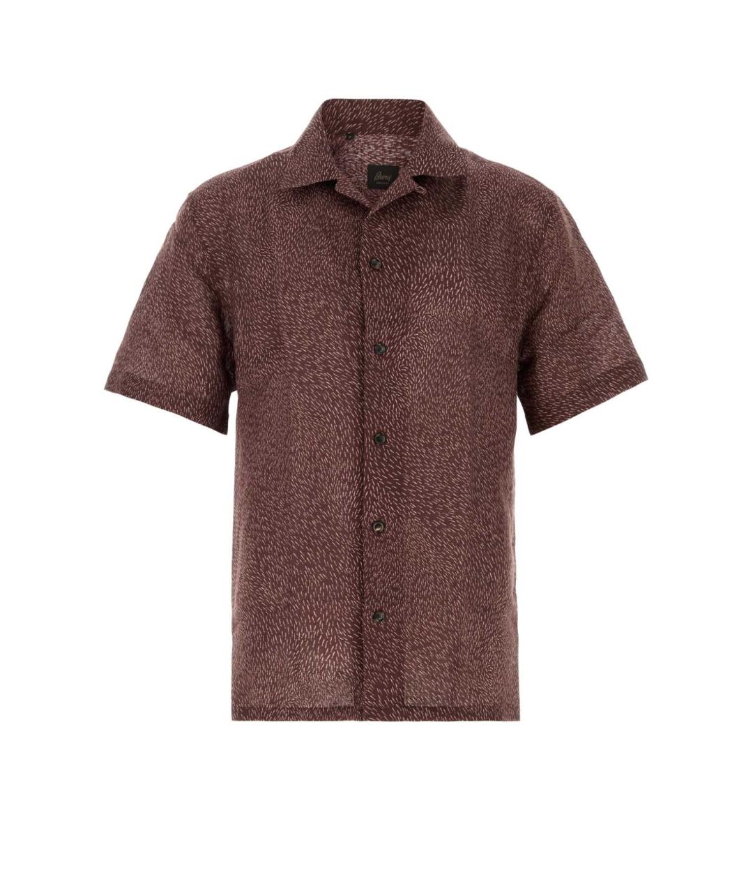 BRIONI Мульти льняная кэжуал рубашка, фото 1