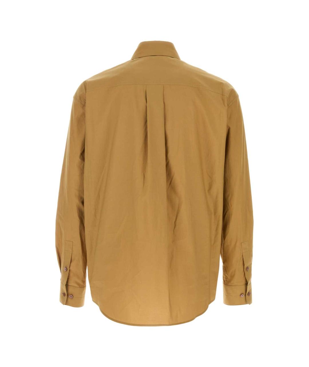 LEMAIRE Бежевая хлопковая кэжуал рубашка, фото 2