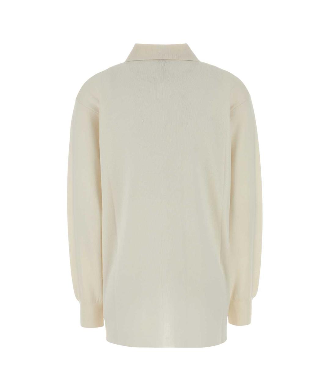 LOEWE Белый кашемировый джемпер / свитер, фото 2