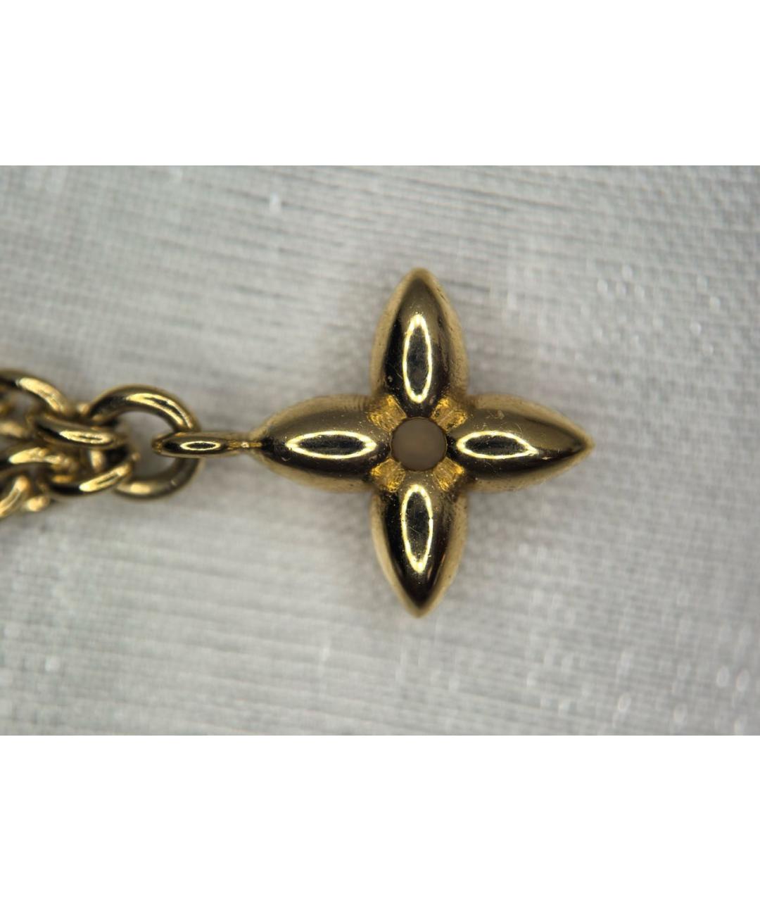 LOUIS VUITTON Золотое колье, фото 8