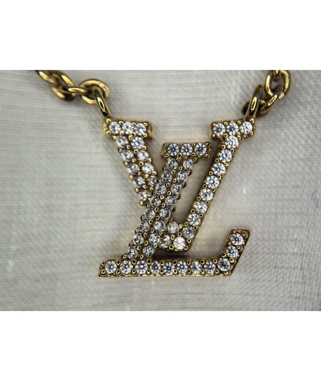 LOUIS VUITTON Золотое колье, фото 4