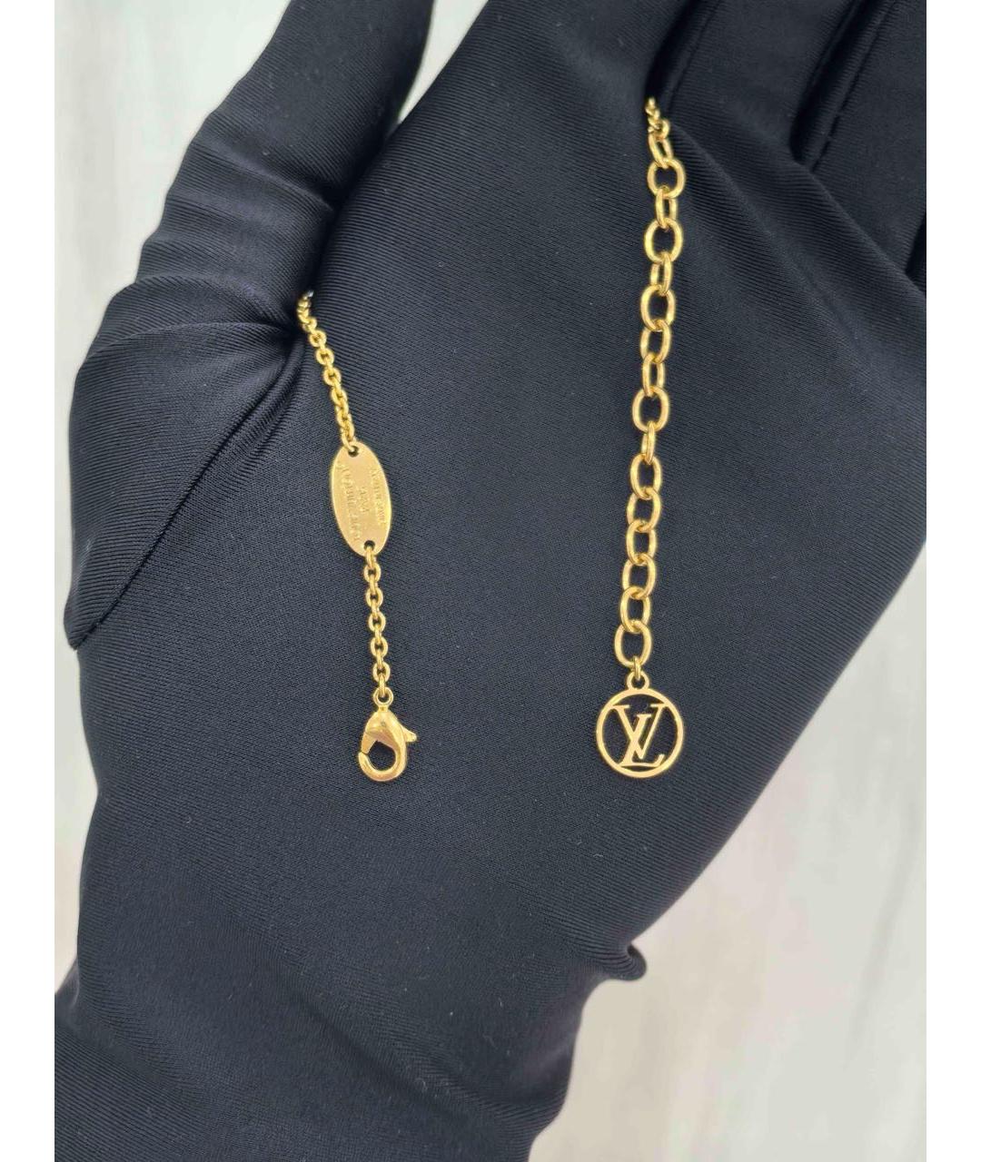 LOUIS VUITTON Золотое колье, фото 5