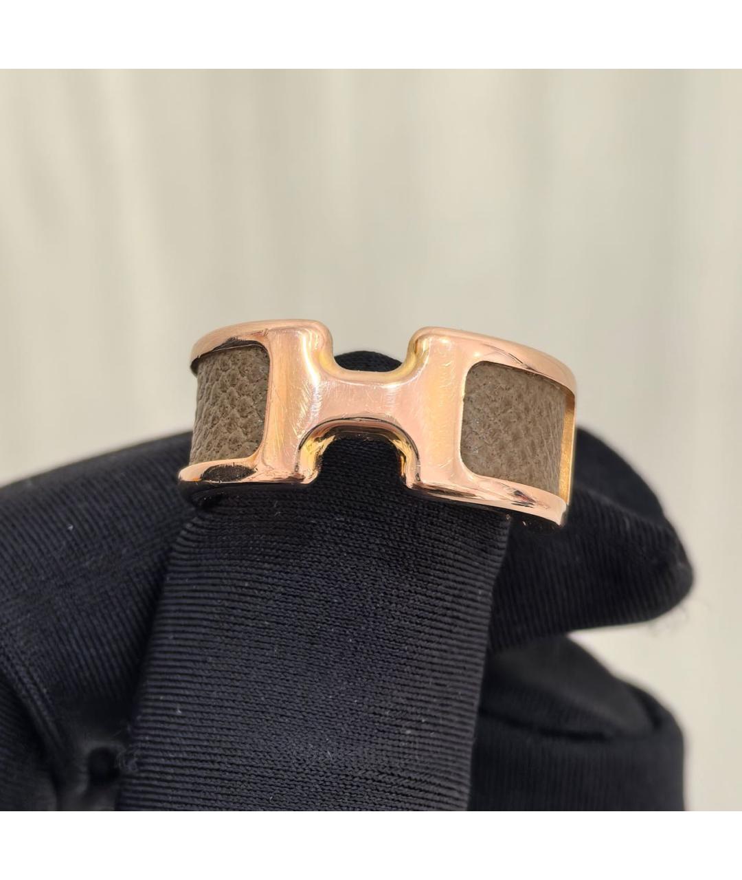 HERMES Золотое кольцо, фото 4