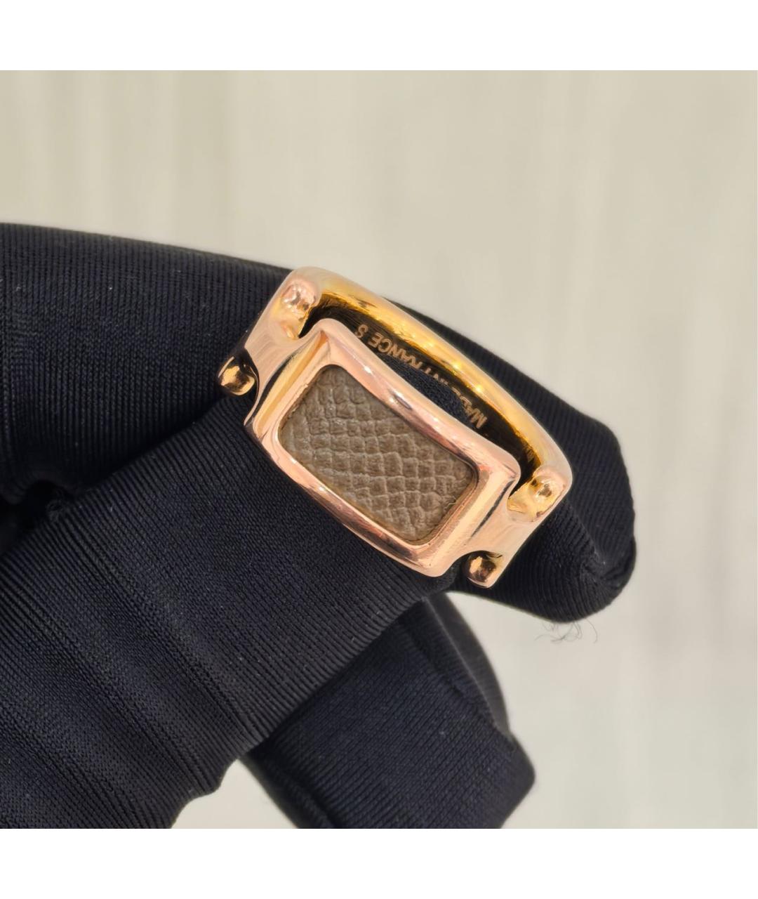 HERMES Золотое кольцо, фото 9