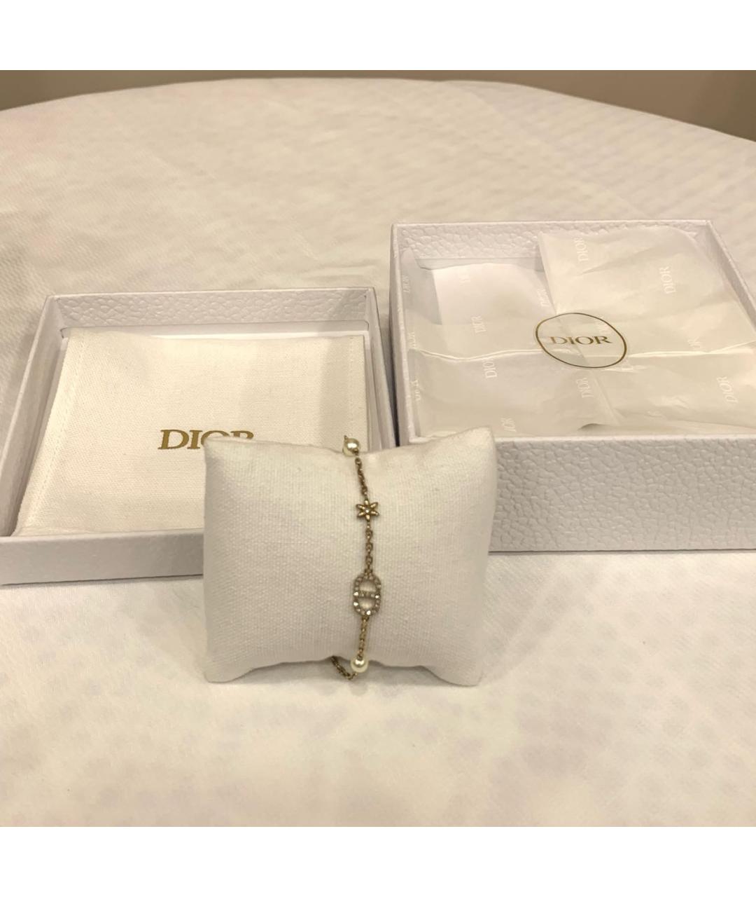 CHRISTIAN DIOR Золотой браслет, фото 7