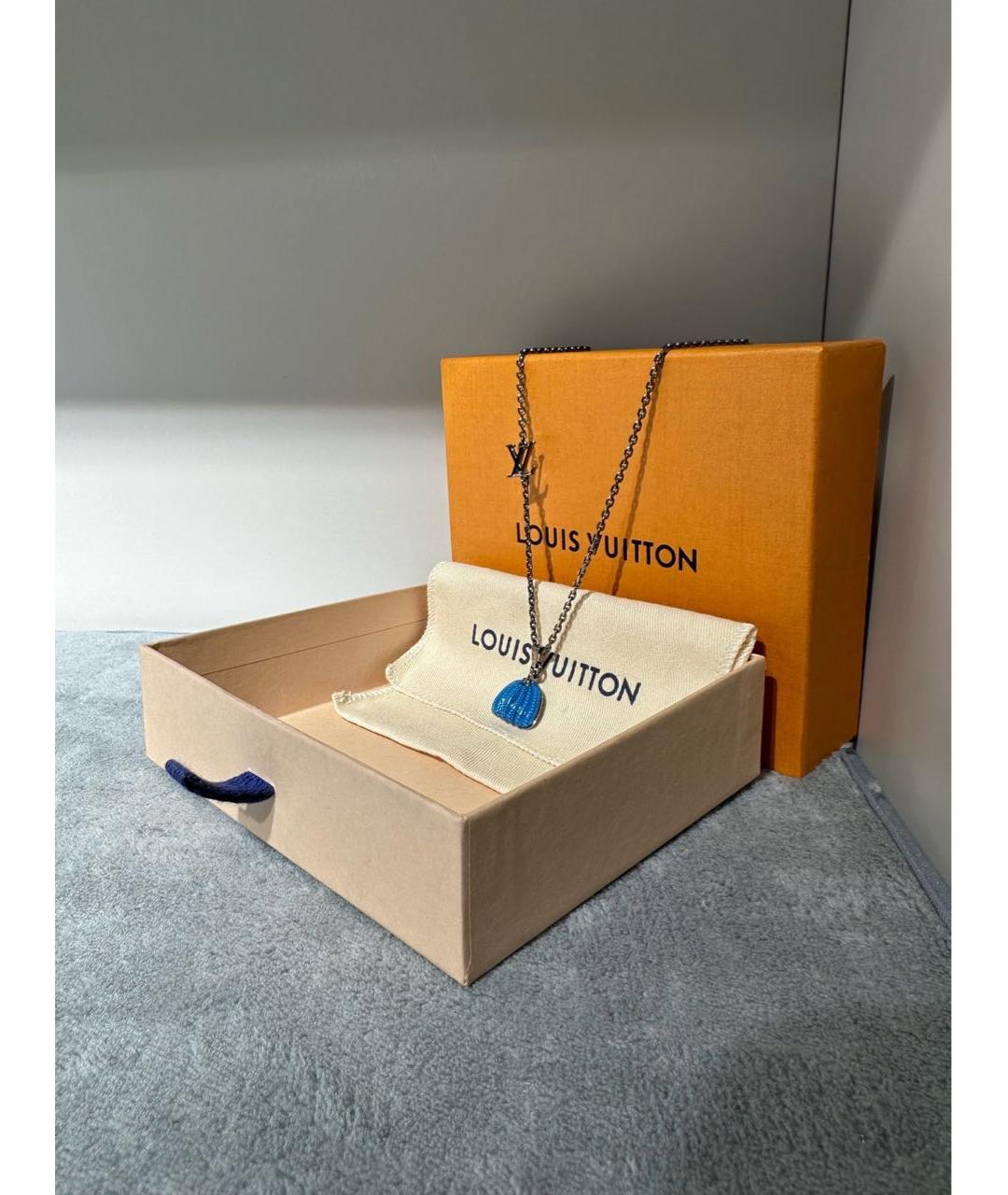 LOUIS VUITTON Золотое колье, фото 2