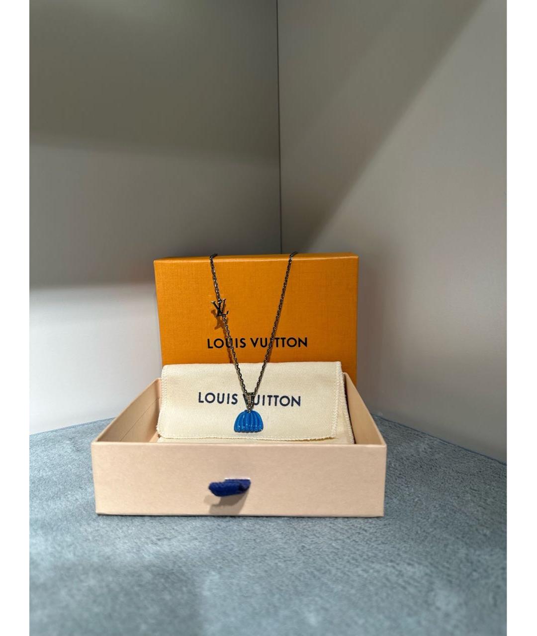 LOUIS VUITTON Золотое колье, фото 3