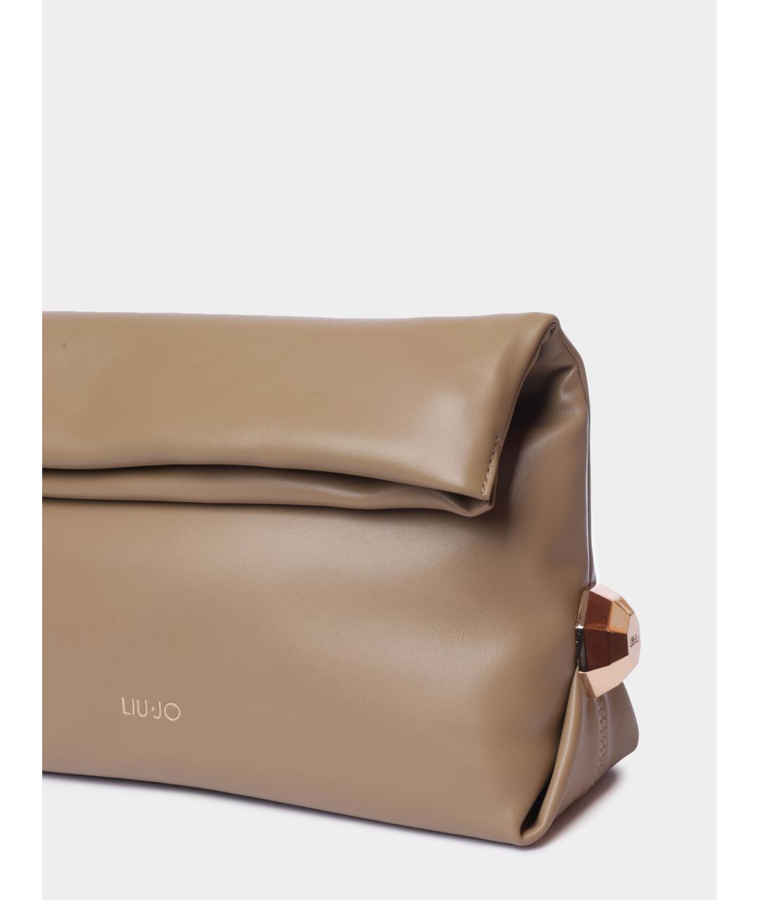 LIU JO Бежевая сумка через плечо, фото 4