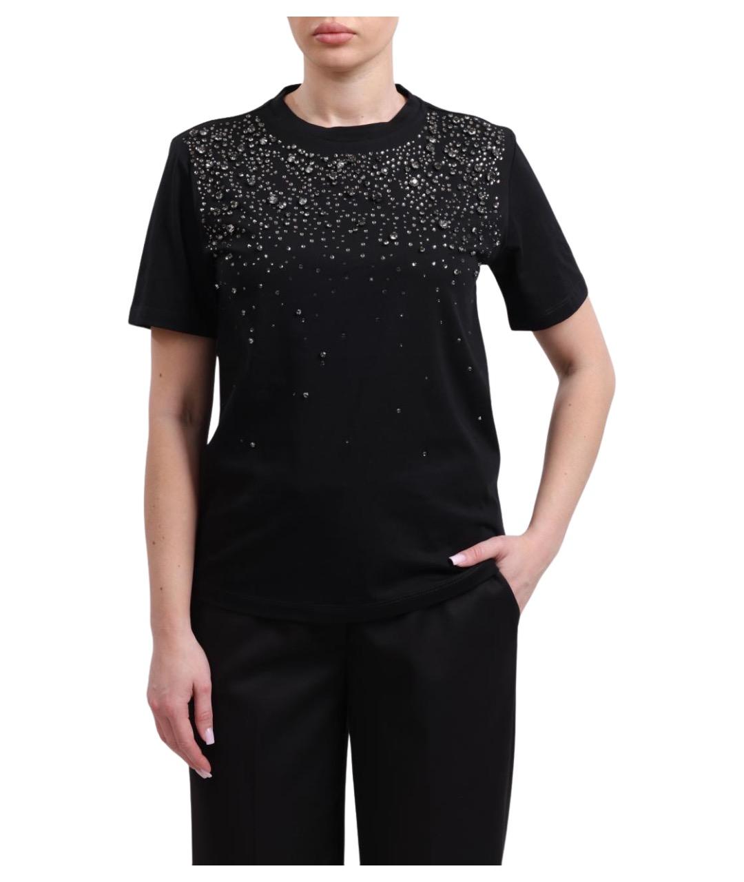 LIU JO Черная футболка, фото 1