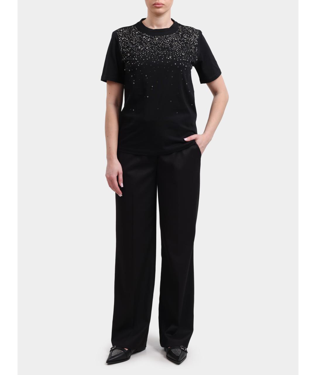 LIU JO Черная футболка, фото 2