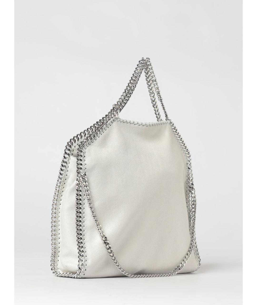 STELLA MCCARTNEY Белая сумка тоут из искусственной кожи, фото 3