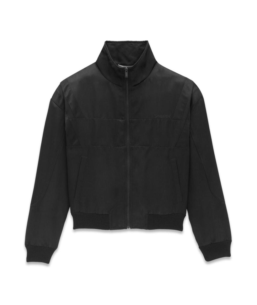 SAINT LAURENT Черная куртка, фото 2