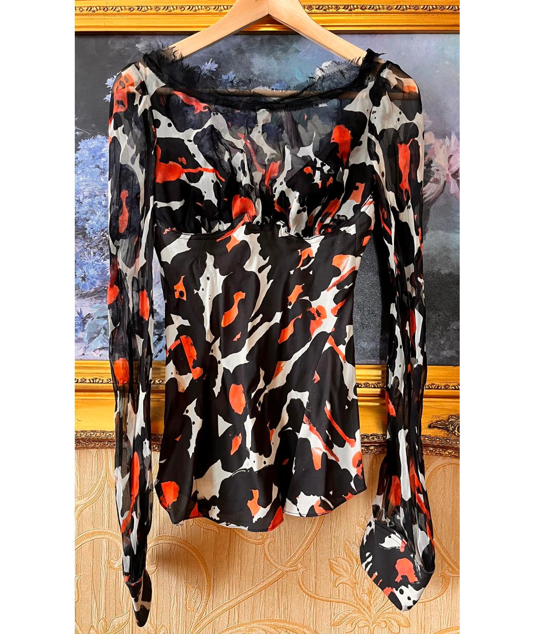 ALTUZARRA Мульти шелковый костюм с юбками, фото 10