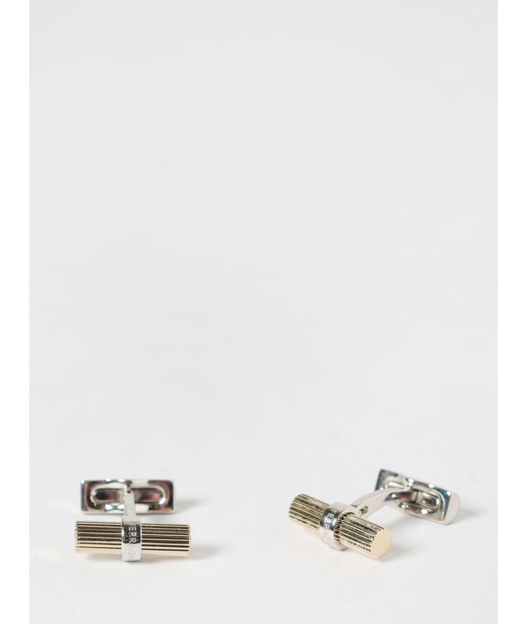 FERRAGAMO Золотые запонки, фото 3