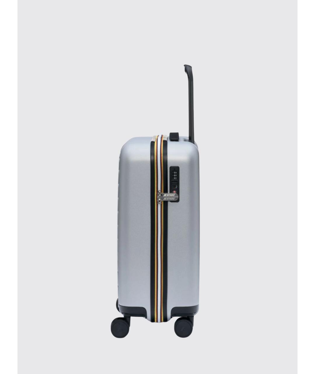 K-WAY Серый чемодан, фото 2
