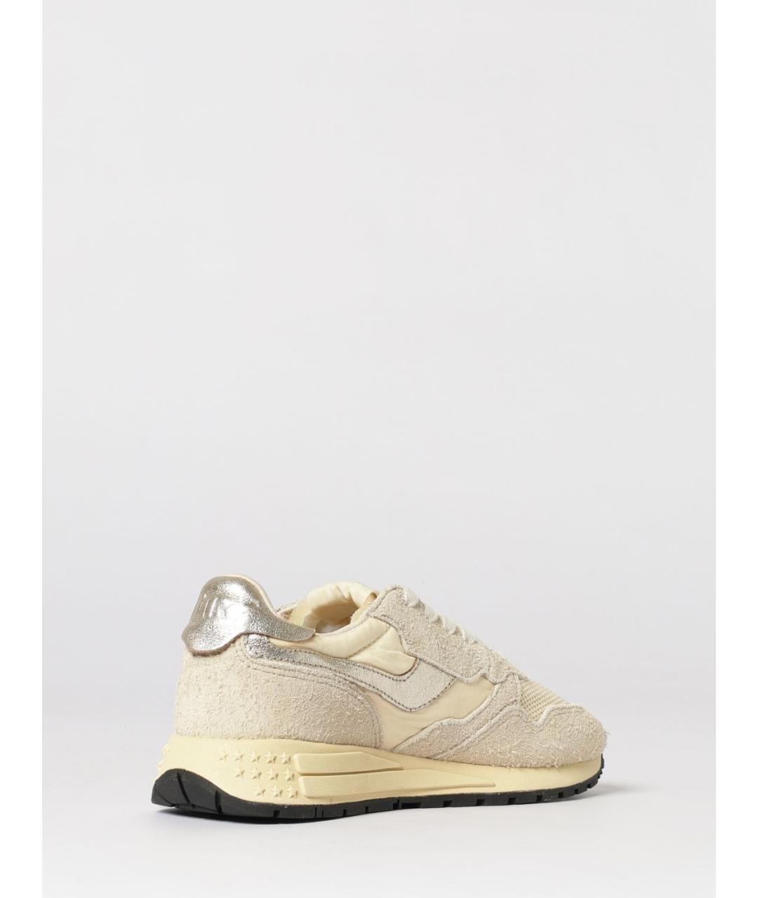AUTRY Бежевые замшевые кроссовки, фото 3