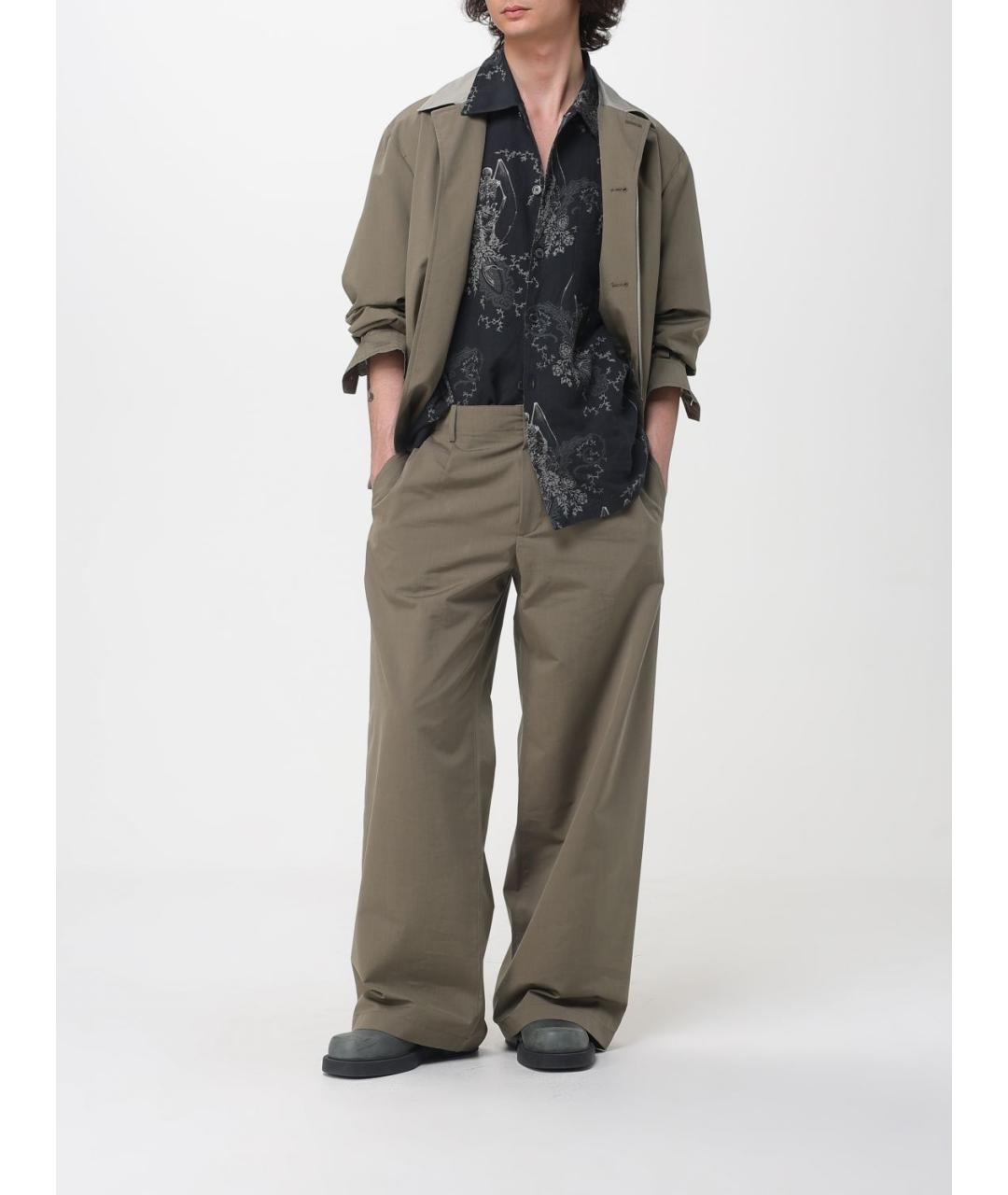 OUR LEGACY Черная хлопковая кэжуал рубашка, фото 2