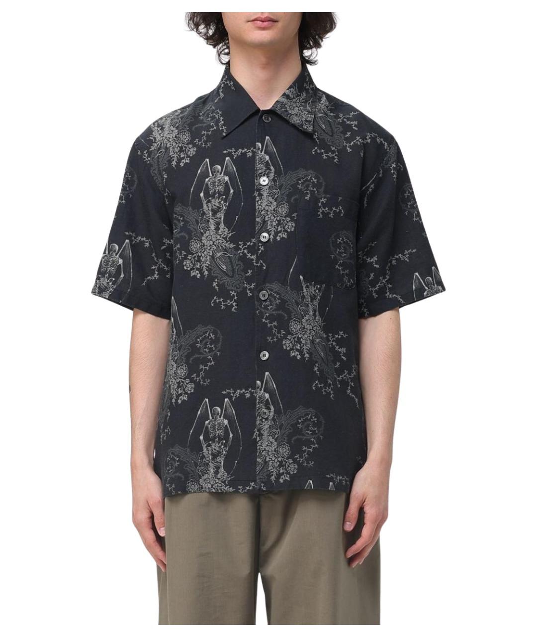 OUR LEGACY Черная хлопковая кэжуал рубашка, фото 1