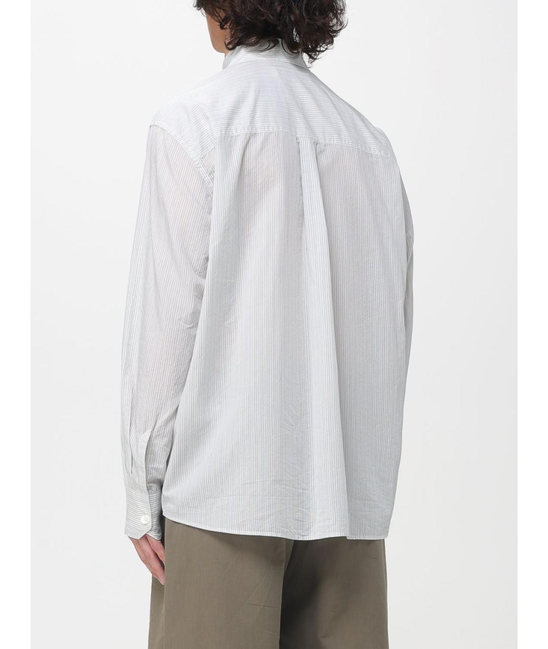 OUR LEGACY Белая хлопковая кэжуал рубашка, фото 3