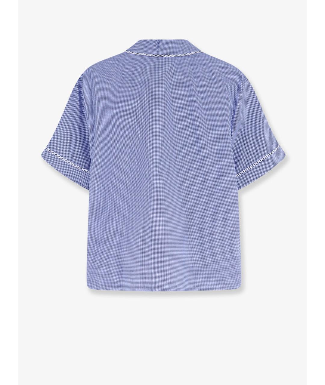 MIU MIU Синяя рубашка, фото 2