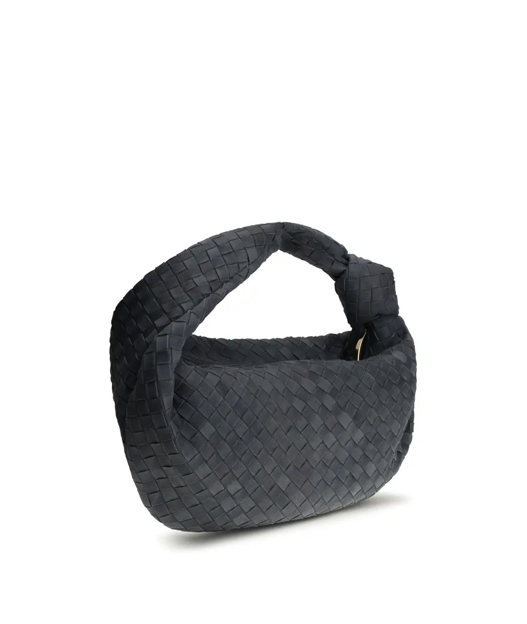 BOTTEGA VENETA Серая замшевая сумка через плечо, фото 2