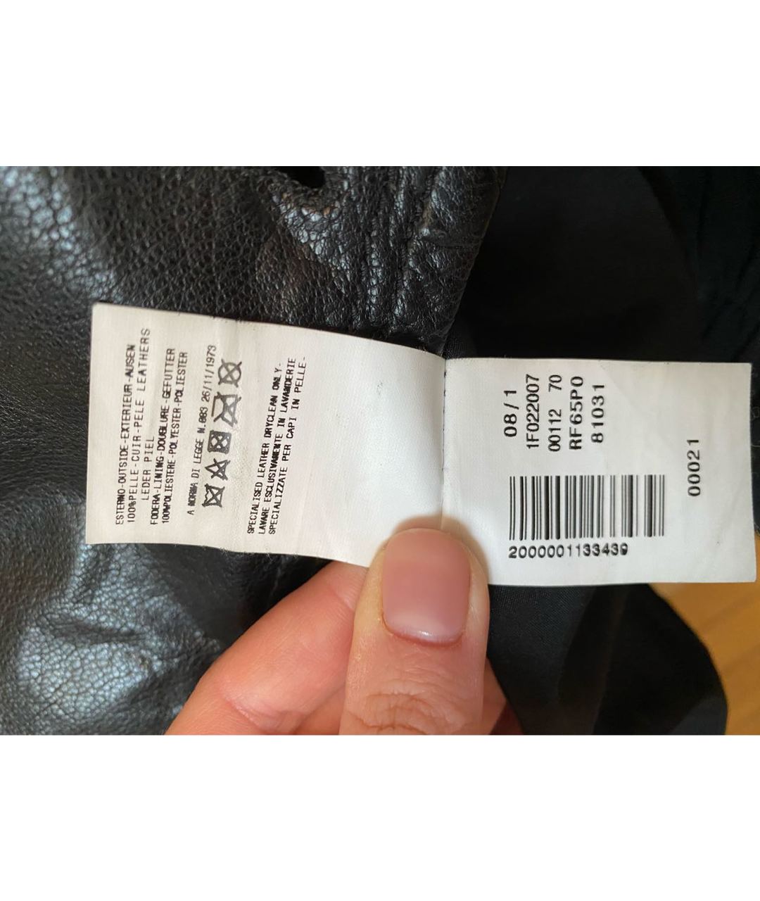 GIANFRANCO FERRE Черный кожаный жакет/пиджак, фото 6