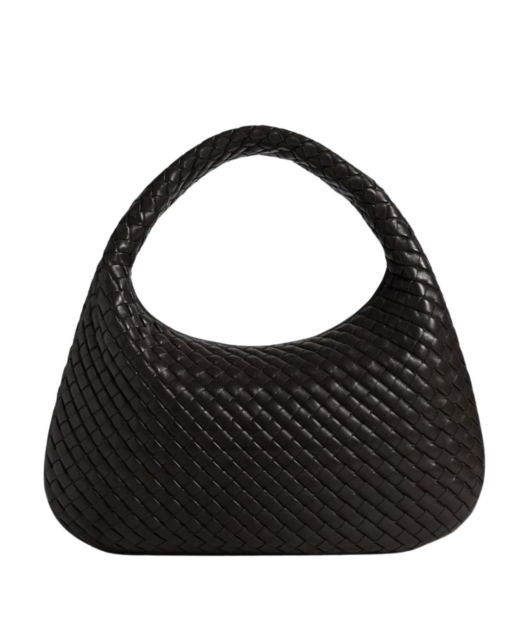 BOTTEGA VENETA Коричневая кожаная сумка через плечо, фото 1
