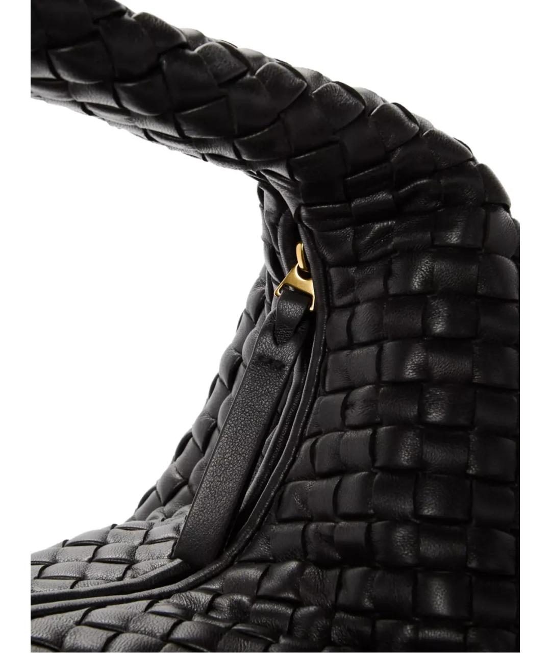 BOTTEGA VENETA Коричневая кожаная сумка через плечо, фото 4