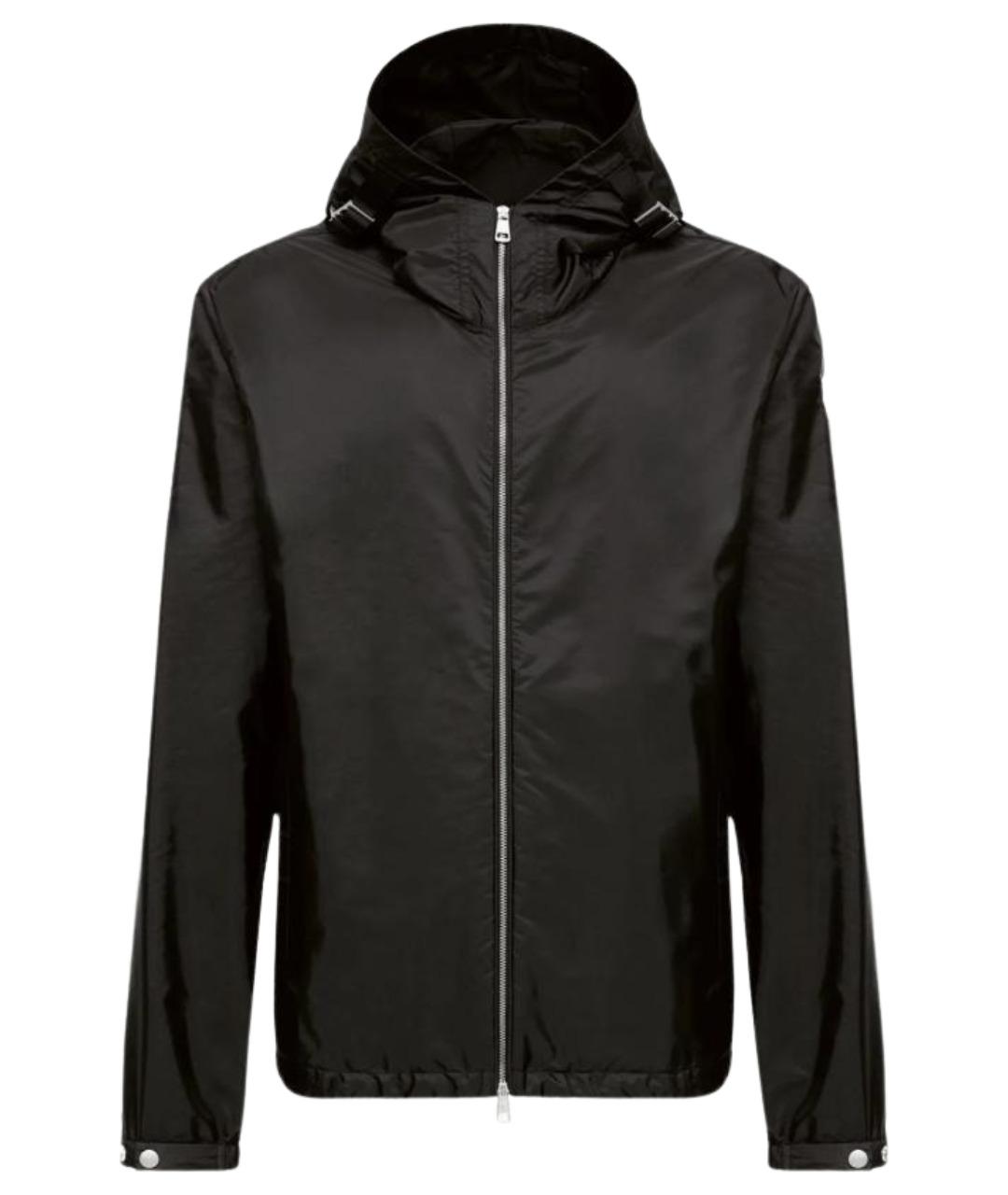 MONCLER Черная полиамидовая куртка, фото 1