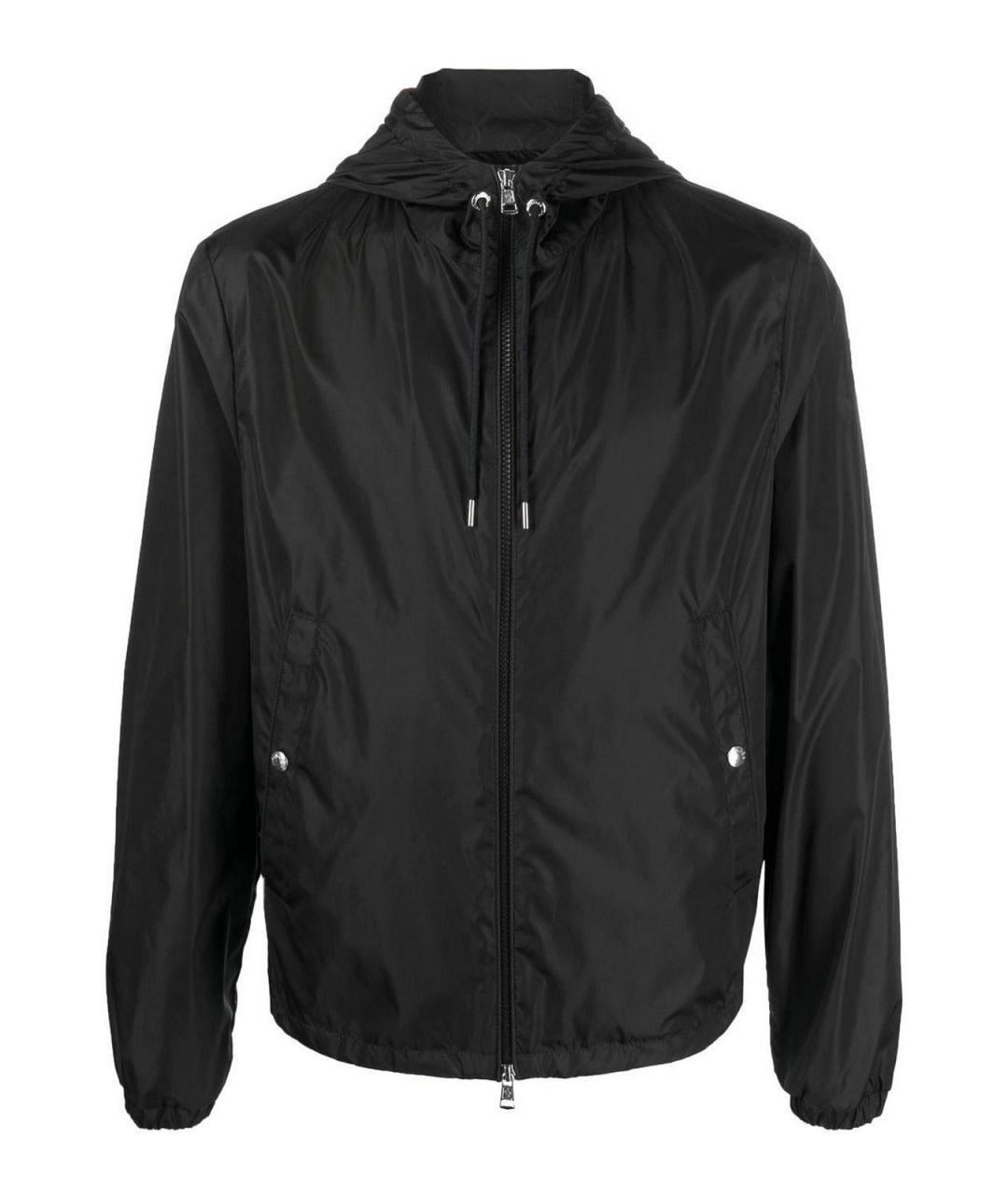 MONCLER Черная полиамидовая куртка, фото 1
